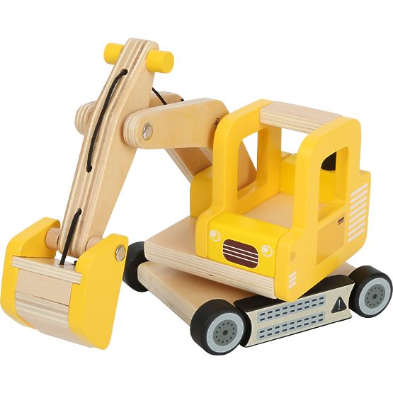 small foot Holzbagger mit Schaufel
