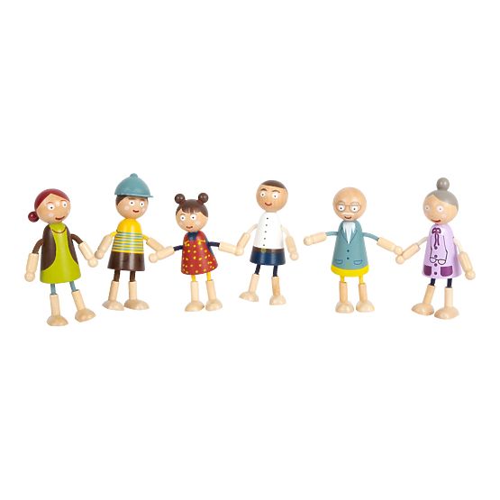 Small Foot Holzfiguren Familie