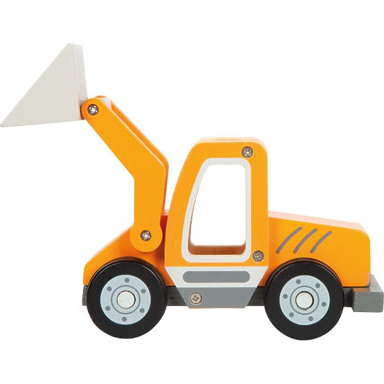 small foot Holzlader mit Schaufel