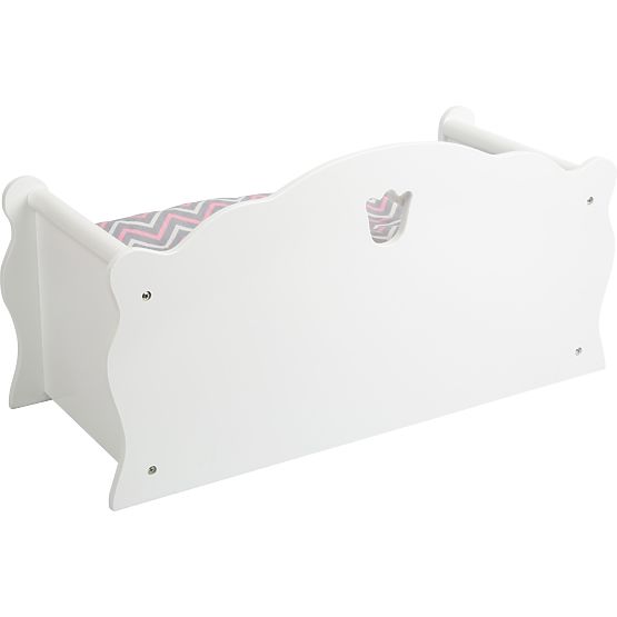 small foot Holzpuppenbett weiß