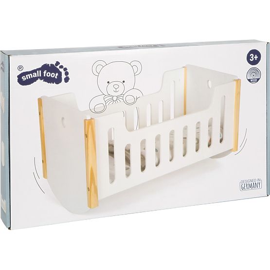 small foot Holzpuppenwiege Little Button