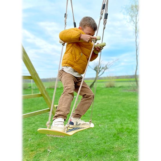 small foot Holzschaukel Skateboard