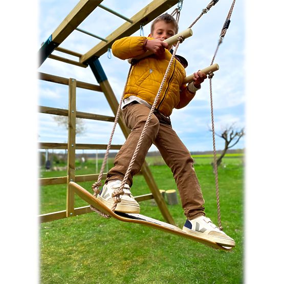 small foot Holzschaukel Skateboard