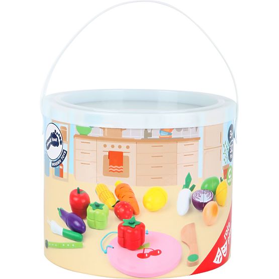 small foot Holzset Obst und Gemüse - beschädigte Verpackung
