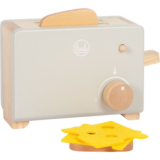 small foot Holztoaster Tasty grau