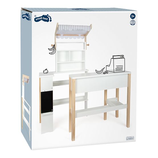 small foot Holzverkaufsstand Fresh