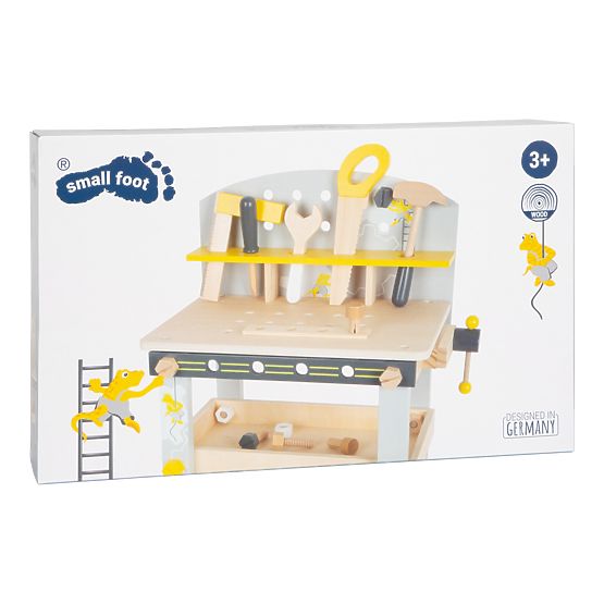 small foot Kinder-Werkbank kompakt Miniwob - beschädigte Verpackung