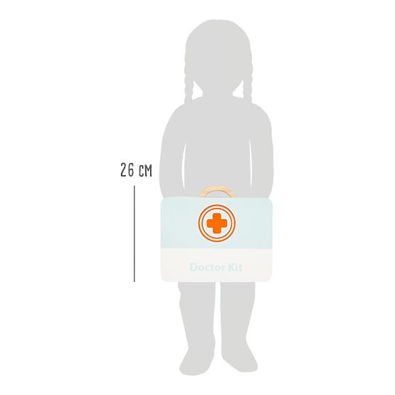 Small Foot Kinderarztkoffer für kleine Zahnärzte 2 in 1