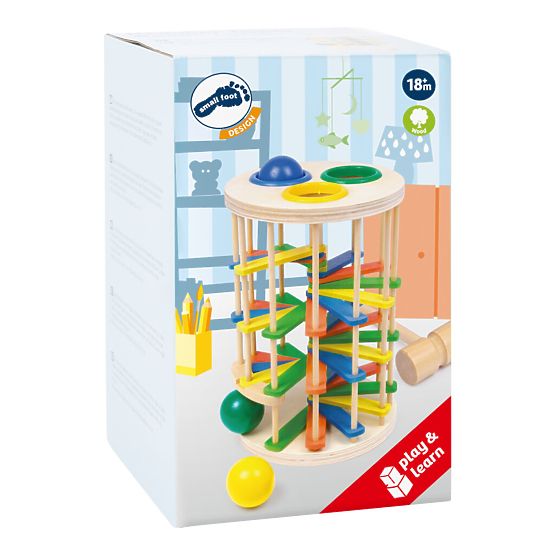 small foot Klopfspiel Turm mit großen Kugeln