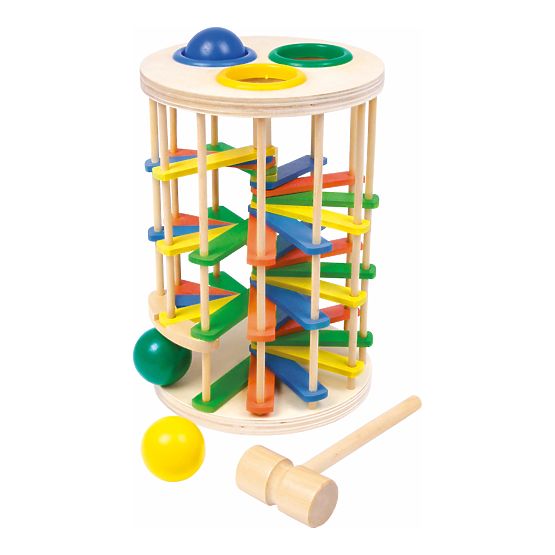 small foot Klopfspiel Turm mit großen Kugeln
