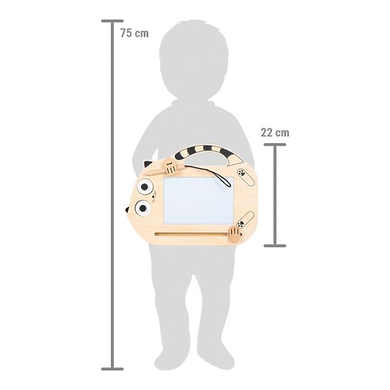 small foot Magnetische Zeichentafel Katze