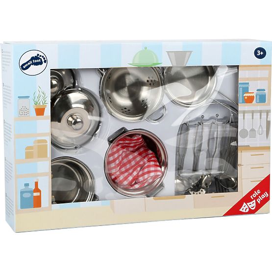 small foot Metall-Kochgeschirr-Set Gustav