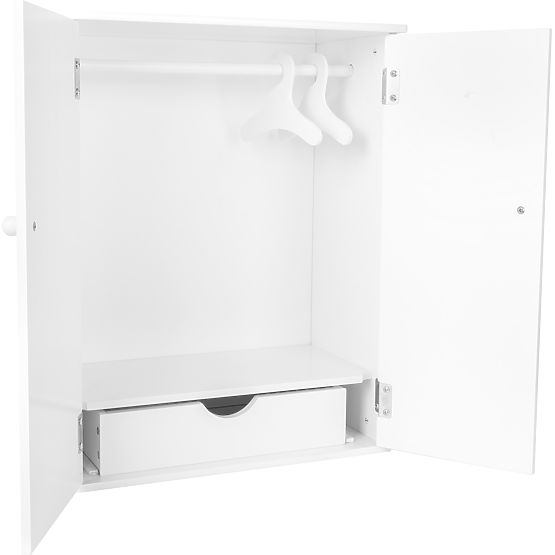 small foot Puppenkleiderschrank weiß