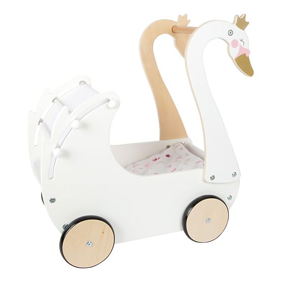 small foot Puppenwagen Schwan