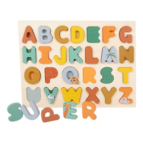 Small Foot Puzzle Safari-Alphabet