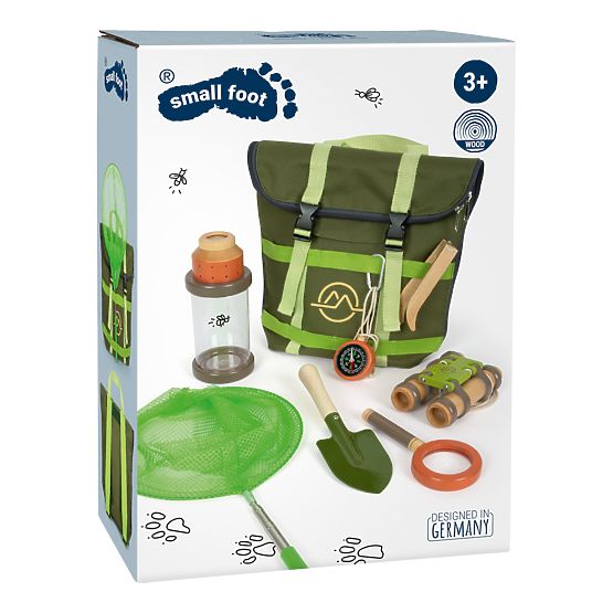 small foot Rucksack mit Zubehör für Entdecker Discover