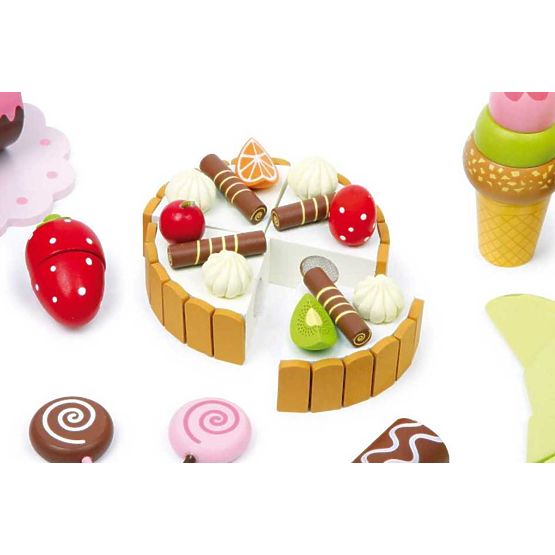 Small Foot Schachtel mit Süßigkeiten aus Holz