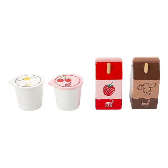 Small Foot Set mit Molkerei-Frischprodukten