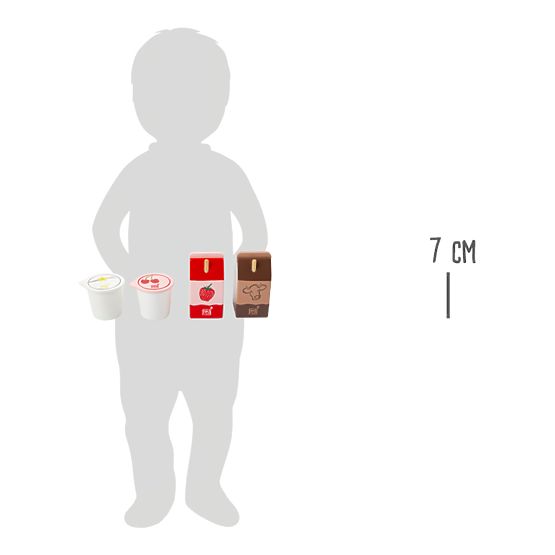 Small Foot Set mit Molkerei-Frischprodukten