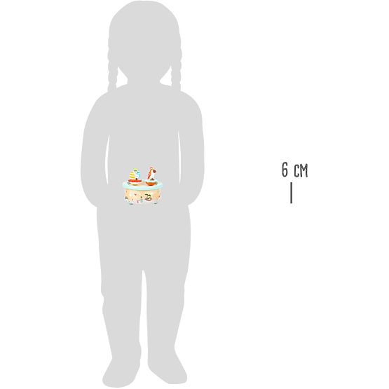 small foot Spieluhr mit Elefant und Papagei