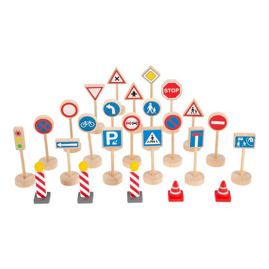 small foot Verkehrsschilder Set 25 Teile