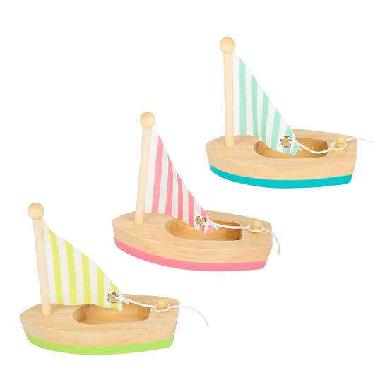 small foot Wasserspielzeug Segelboot 3 Stk.