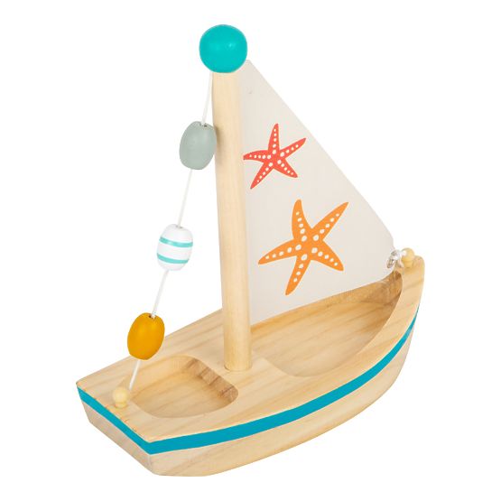 small foot Wasserspielzeug Segelboot Seestern