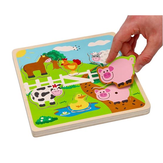 Sound Puzzle - Bauernhoftiere