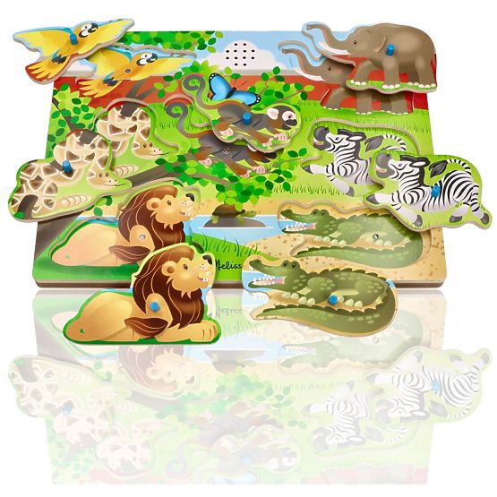 Sound Puzzle Zoo-Tiere