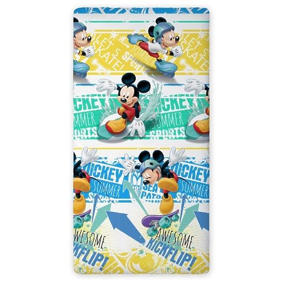 Spannbetttuch Mickey Mouse 03