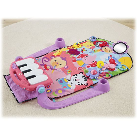 Spieldecke Fischer Price Piano Pink