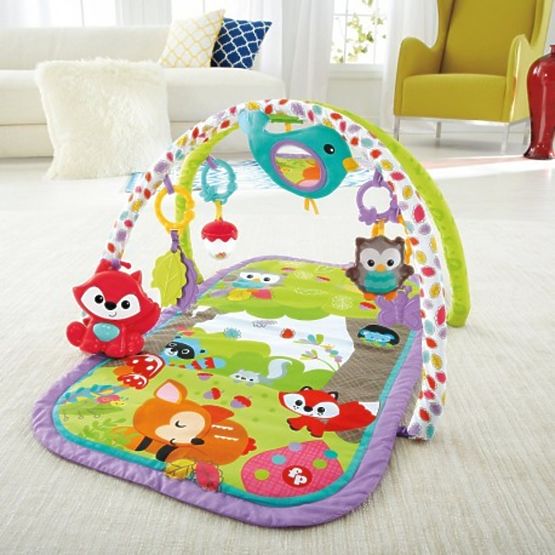 Spieldecke Fisher Price mit Stoffbögen