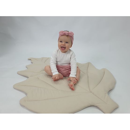 Spielteppich aus Baumwolle - beige