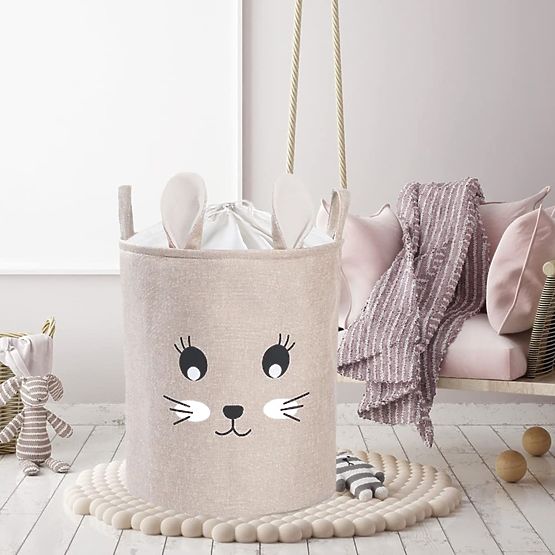 Spielzeugkorb XL Hase