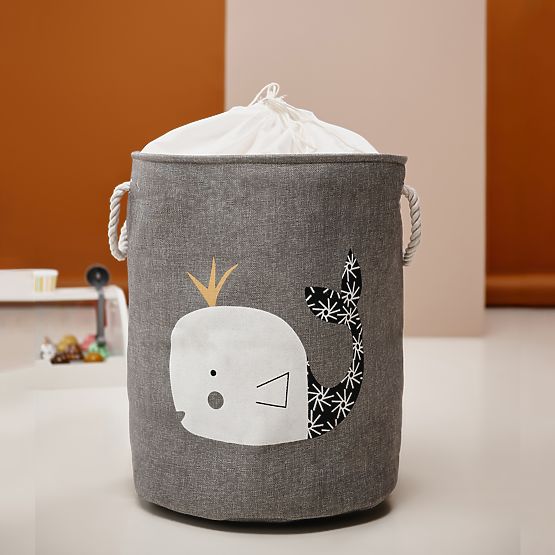 Spielzeugkorb XL - Wal