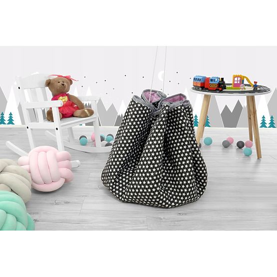 Spielzeugsack und Unterlage - 2in1 - ZEBRA