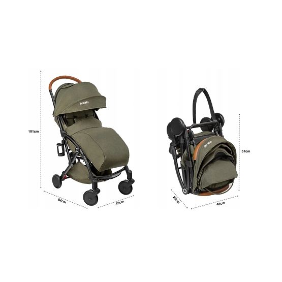 Sport- Kinderwagen LIONELO Julie - grün