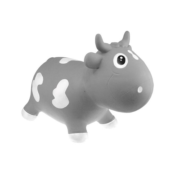 Springkuh KIDZZFARM - Grau