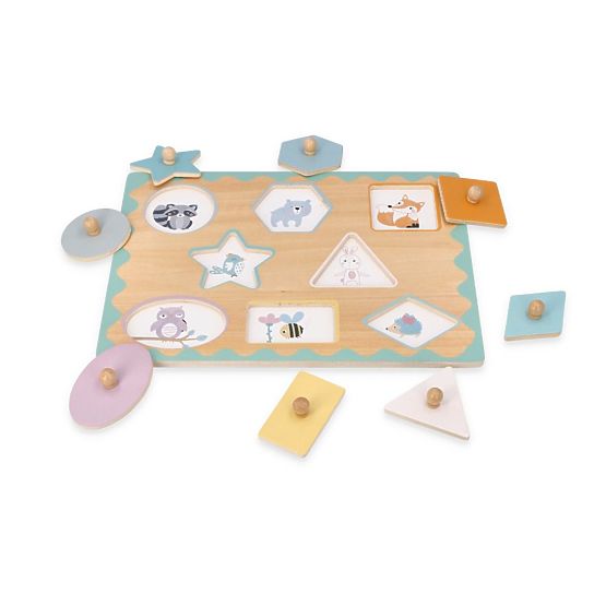 Steckpuzzle mit Griffen Formen