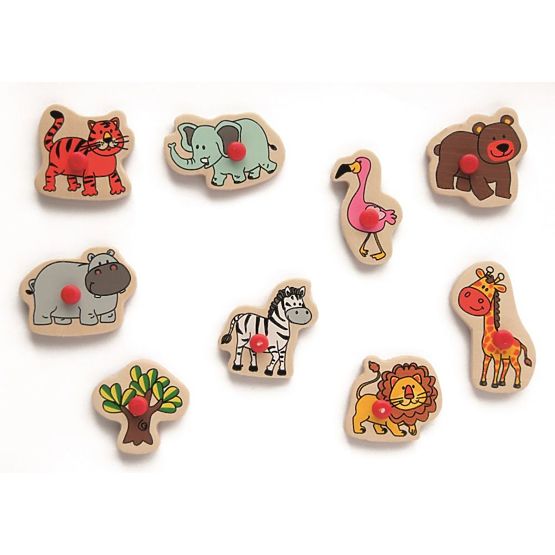 Stempel und Puzzle 2 in 1 - Safari