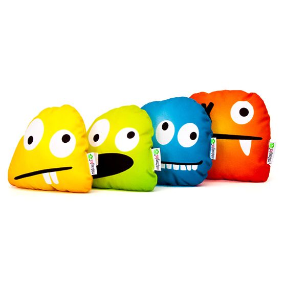 Stoffspielzeug - Monsterfamilie