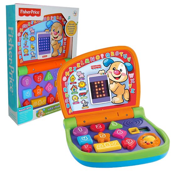 Sweisprachiger leuchtender Notebook Fisher Price
