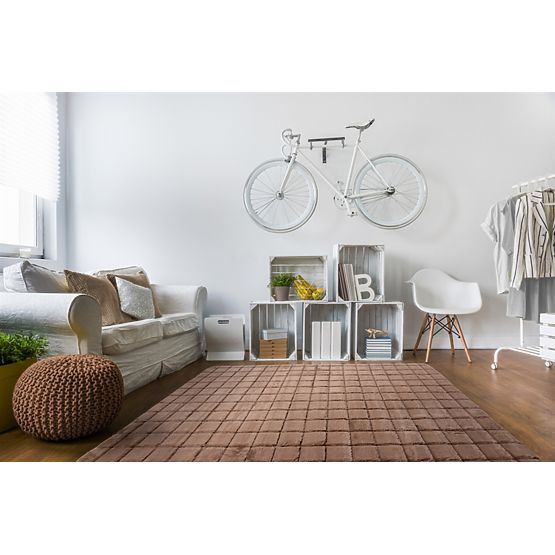 Teppich 3D BRICK - Mocca