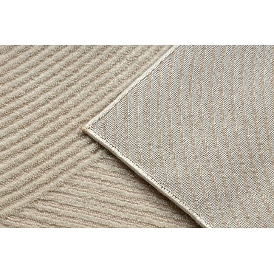 Teppich BALANCE 0194 taupe - Geometrisch, strukturiert, glamourös