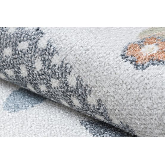 Teppich BONO 8275 Rund Lama, Creme / Hellgrau