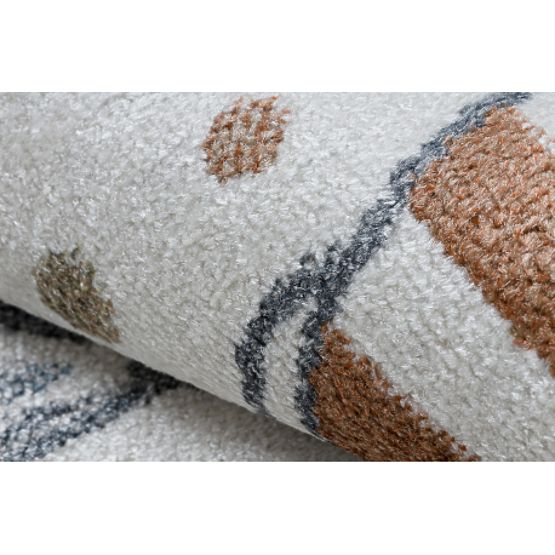 Teppich BONO 8441 Rund Häschen Matrose creme / blau