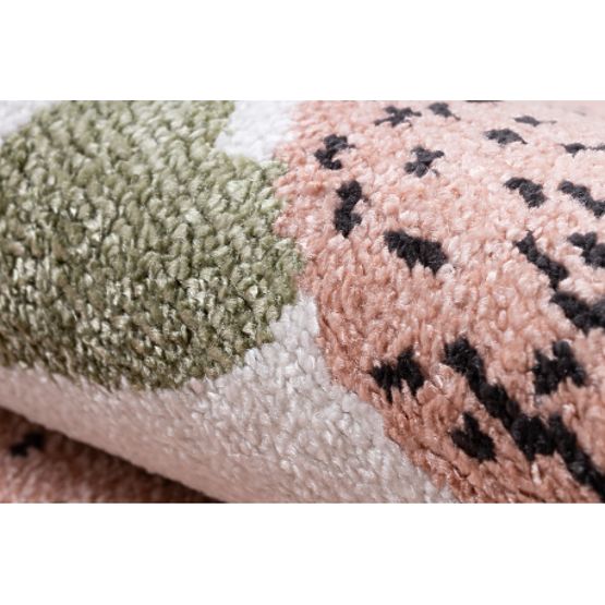 Teppich FUN Flami für Kinder, Flamingos Creme