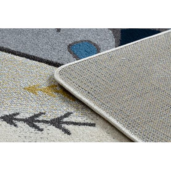 Teppich PETIT TIPI ZELT, grau