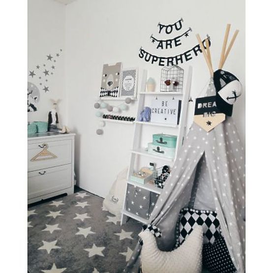 Teppich SCANDI 18209/071 - Sterne