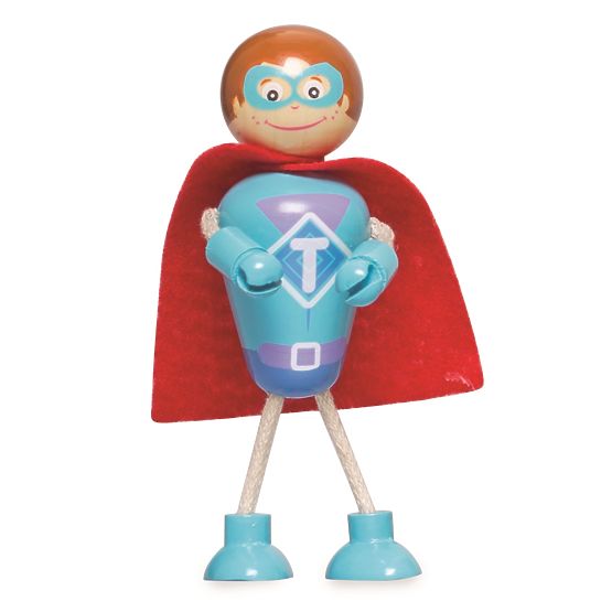 Tidlo Holzfiguren Superhelden